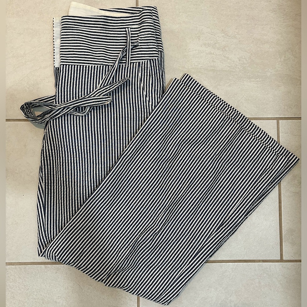 No Boundaries - Belted Palazzo Pants